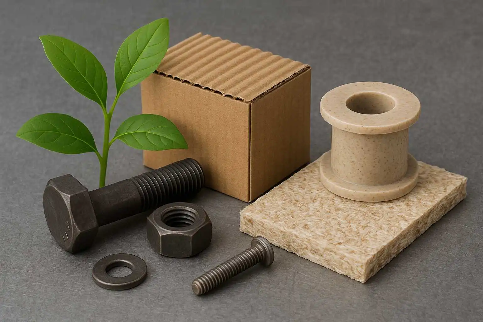 Industrial equipment using eco friendly and recycled materials